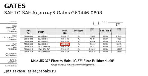 Gates G60446-0808