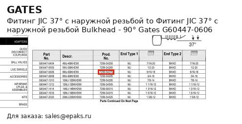 Gates G60447-0606