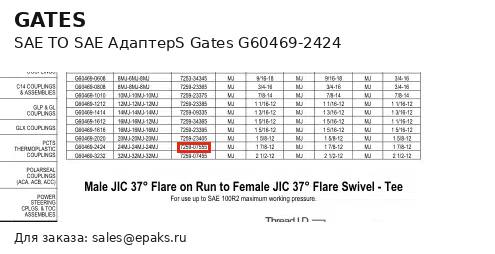 Gates G60469-2424