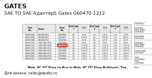 Gates G60470-1212