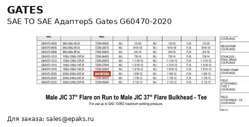Gates G60470-2020
