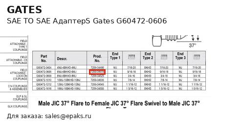 Gates G60472-0606
