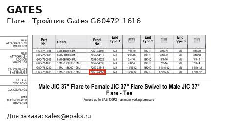 Gates G60472-1616