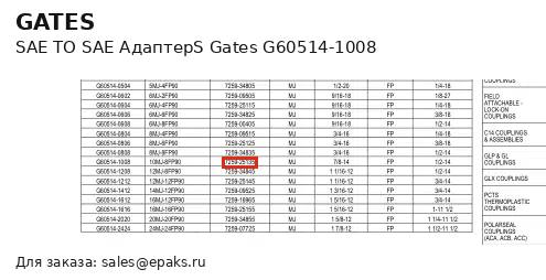 Gates G60514-1008