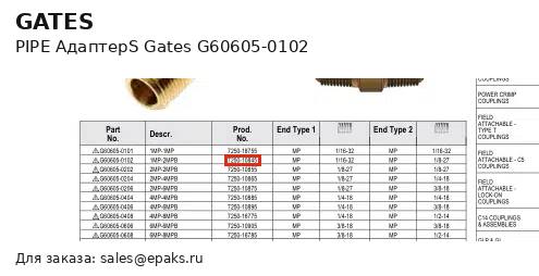 Gates G60605-0102