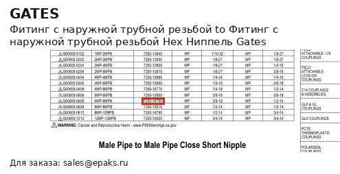 Gates G60605-0608