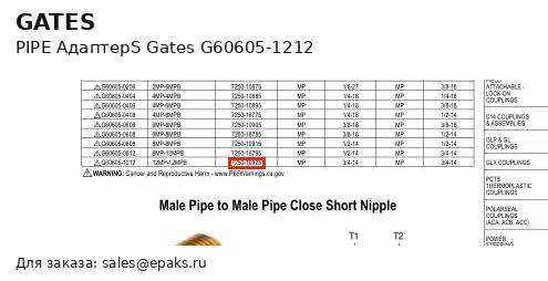 Gates G60605-1212