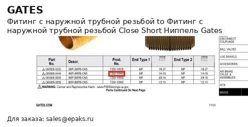 Gates G60606-0404