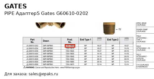 Gates G60610-0202