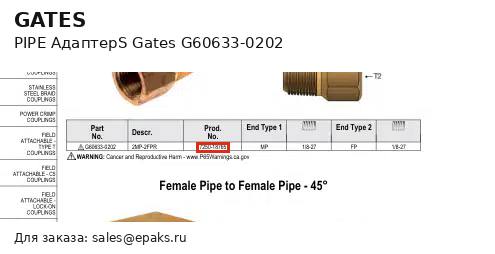 Gates G60633-0202