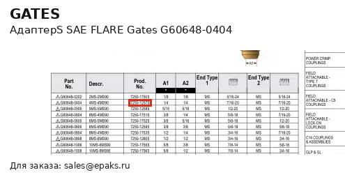Gates G60648-0404