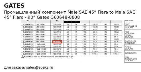 Gates G60648-0808