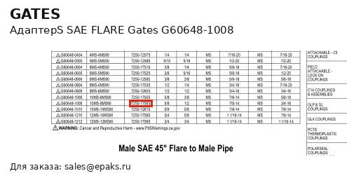 Gates G60648-1008
