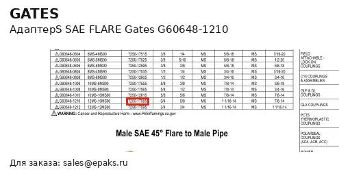 Gates G60648-1210