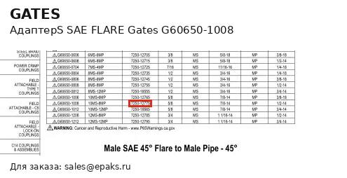 Gates G60650-1008