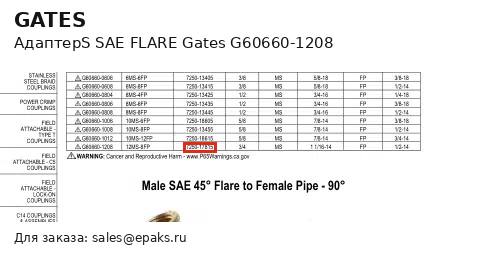 Gates G60660-1208
