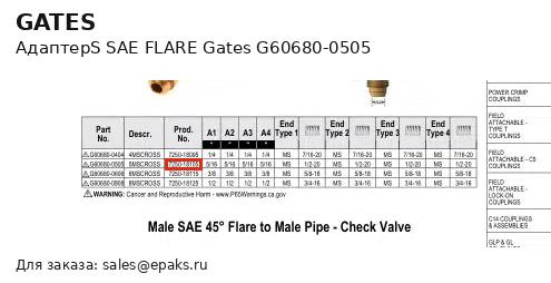 Gates G60680-0505