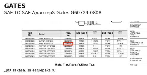 Gates G60724-0808