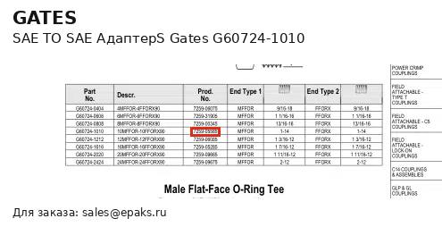 Gates G60724-1010