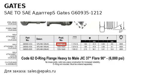 Gates G60935-1212