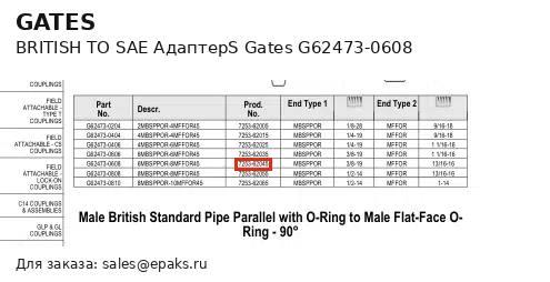 Gates G62473-0608