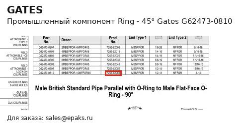 Gates G62473-0810