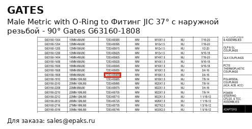 Gates G63160-1808