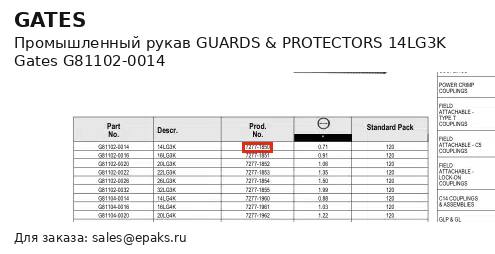 Gates G81102-0014