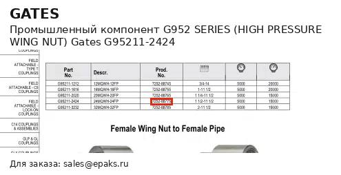 Gates G95211-2424