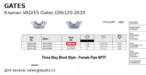 Gates G96120-2020
