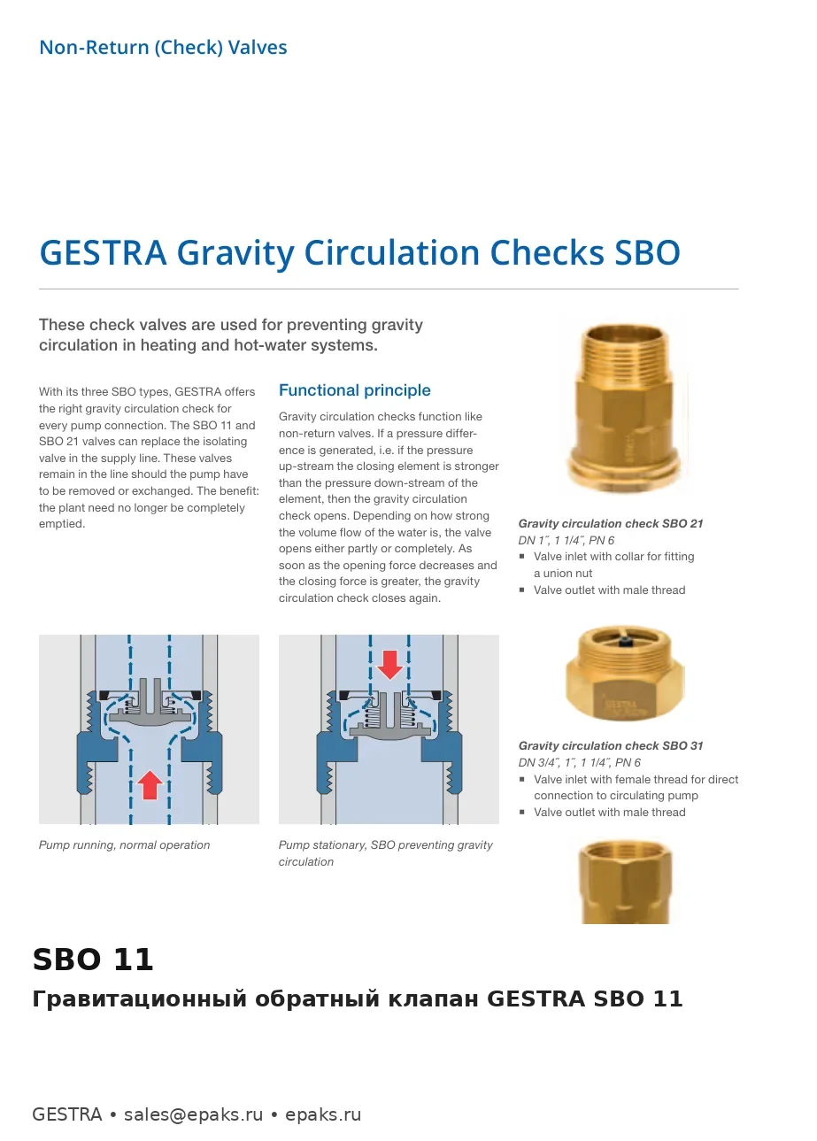 GESTRA SBO 11