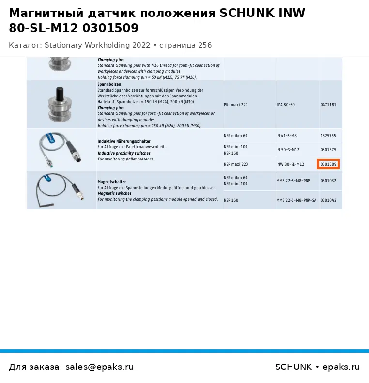 SCHUNK 0301509