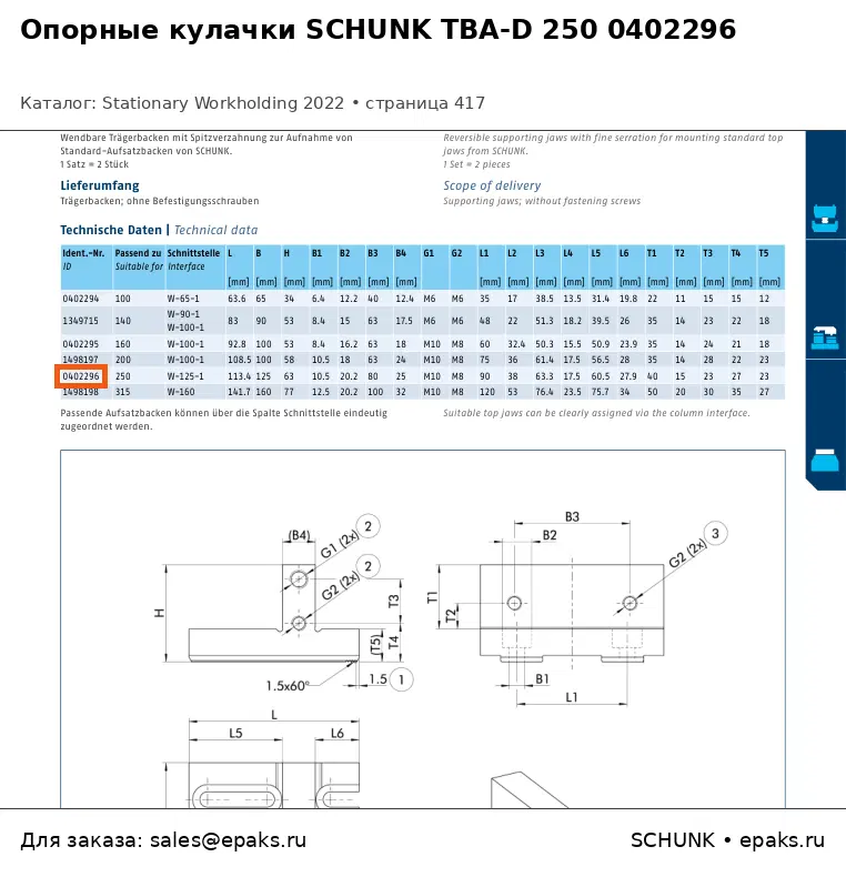 SCHUNK 0402296
