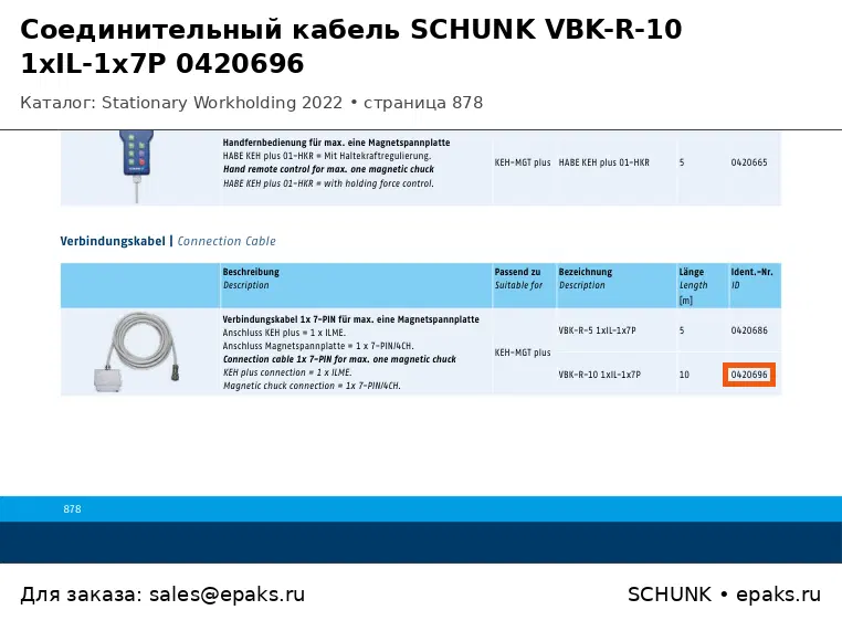 SCHUNK 0420696