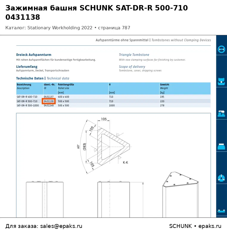 SCHUNK 0431138