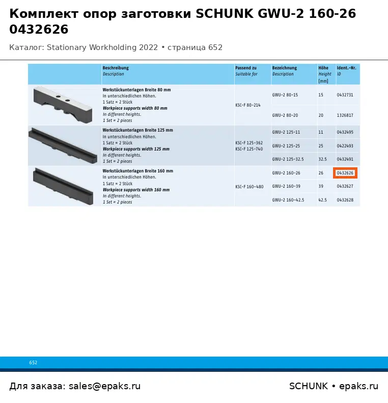 SCHUNK 0432626