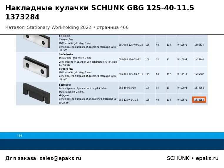 SCHUNK 1373284