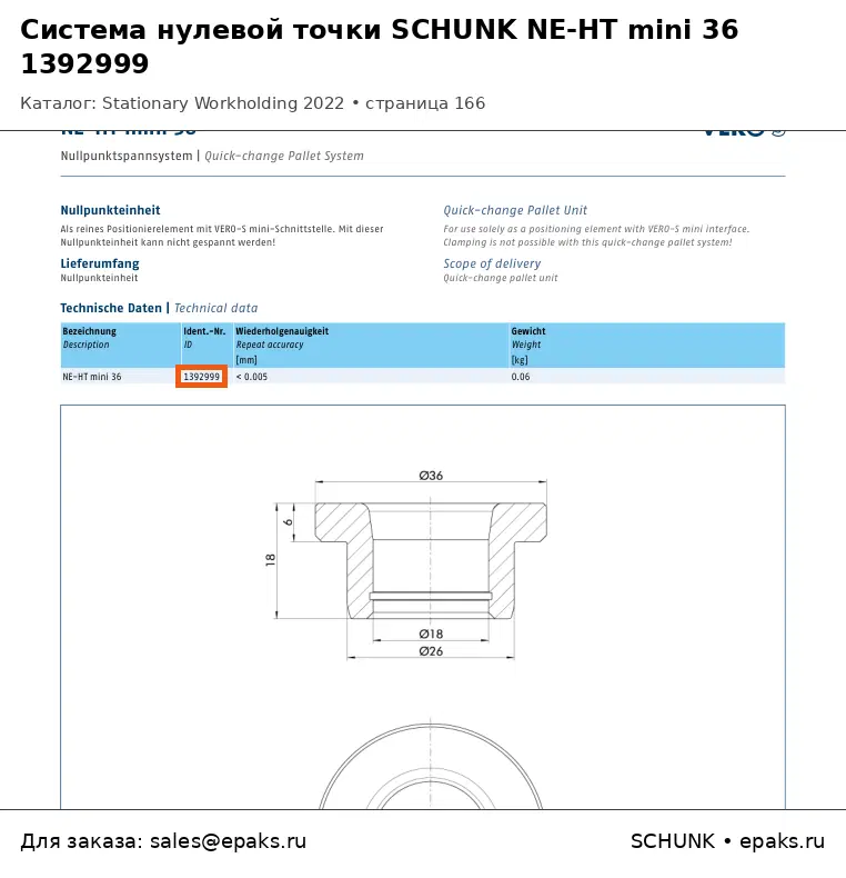 SCHUNK 1392999