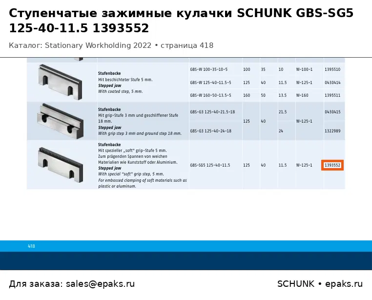 SCHUNK 1393552