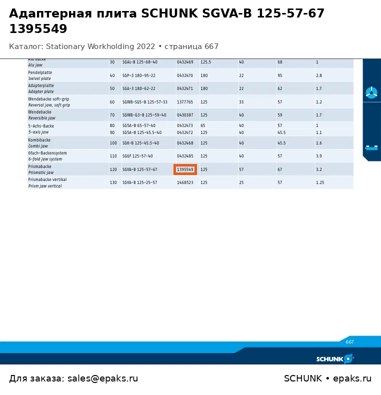 SCHUNK 1395549