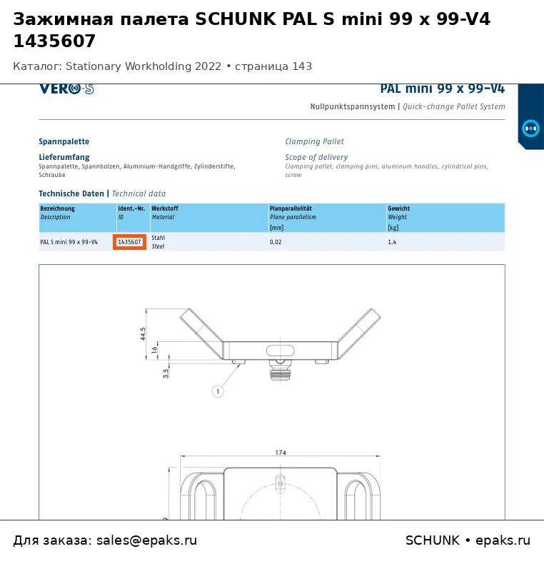 SCHUNK 1435607