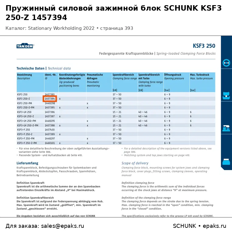 SCHUNK 1457394