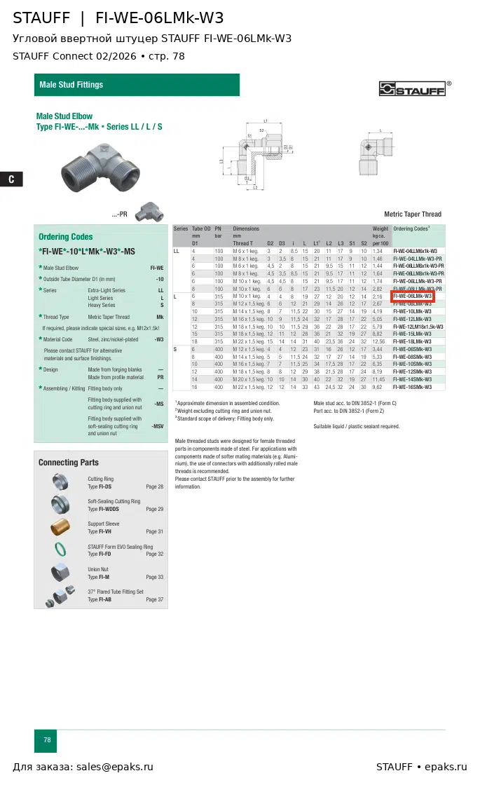STAUFF FI-WE-06LMk-W3
